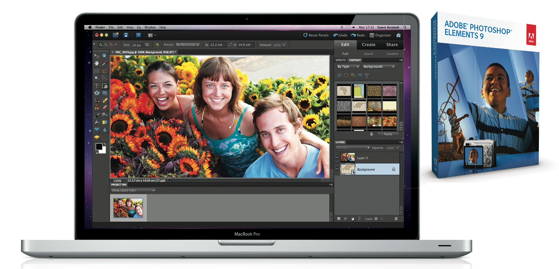 Adobe photoshop elements. Photoshop elements 2.0.