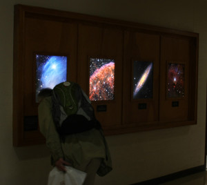 backlit acrylic prints at the Steward Observatory