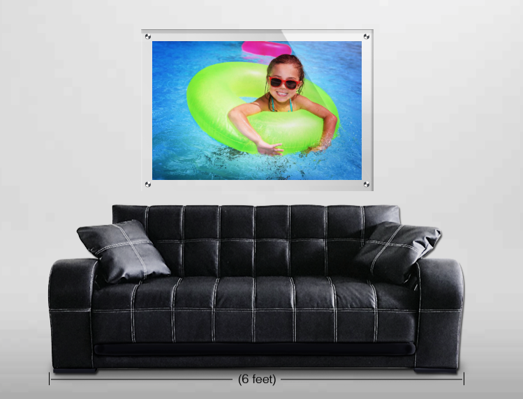 summer photos in acrylic prints