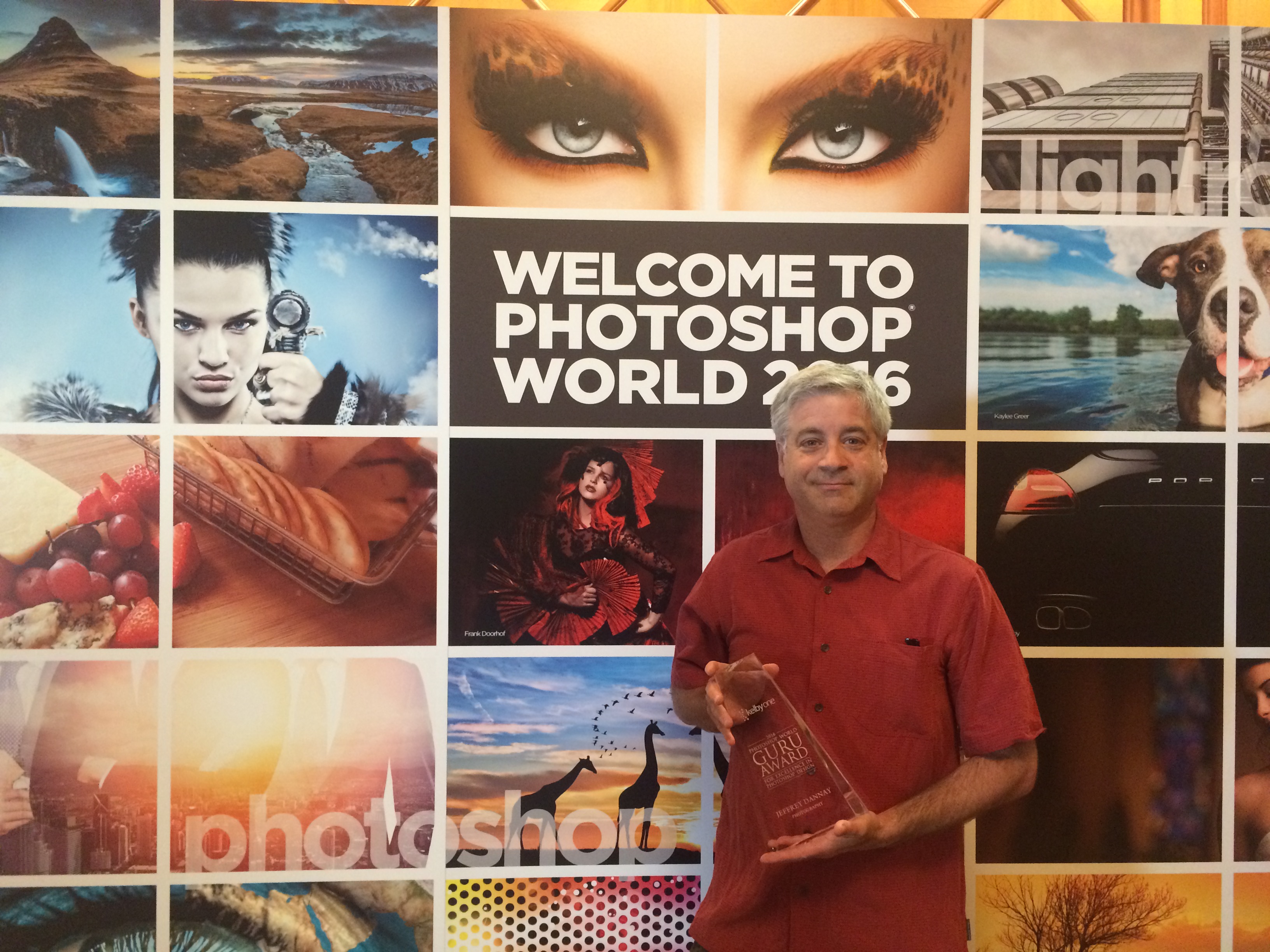 Guru Award winner at Photoshop World 2016