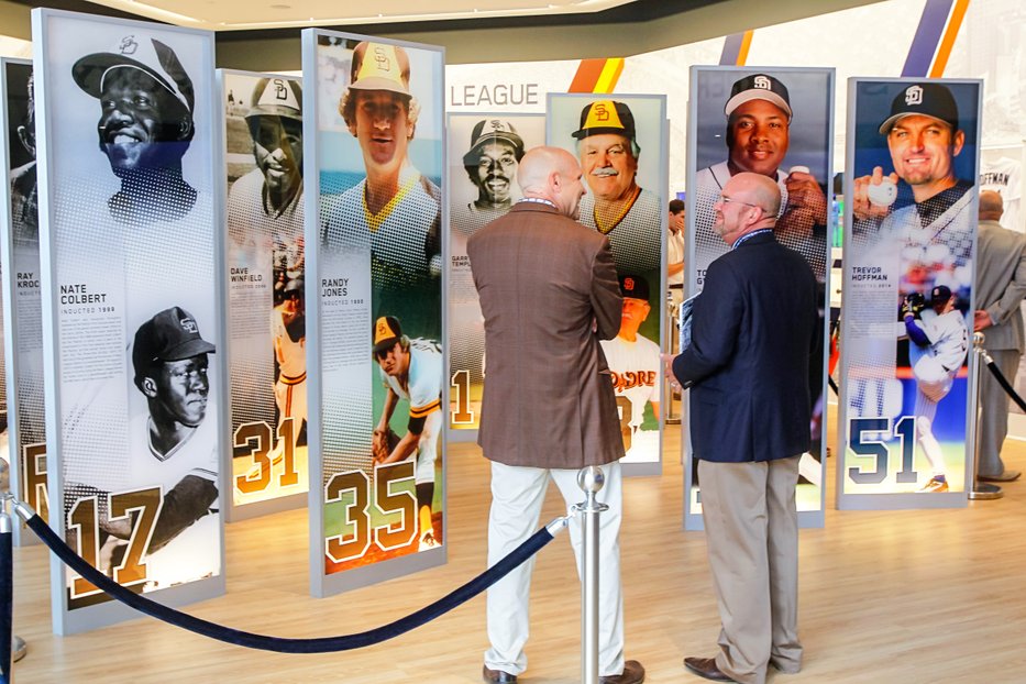 Hall of Fame Large Format Digital Printing for the San Diego Padres