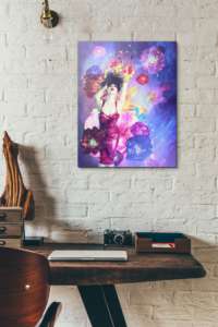 Custom wall decor prints are perfect for above your home office