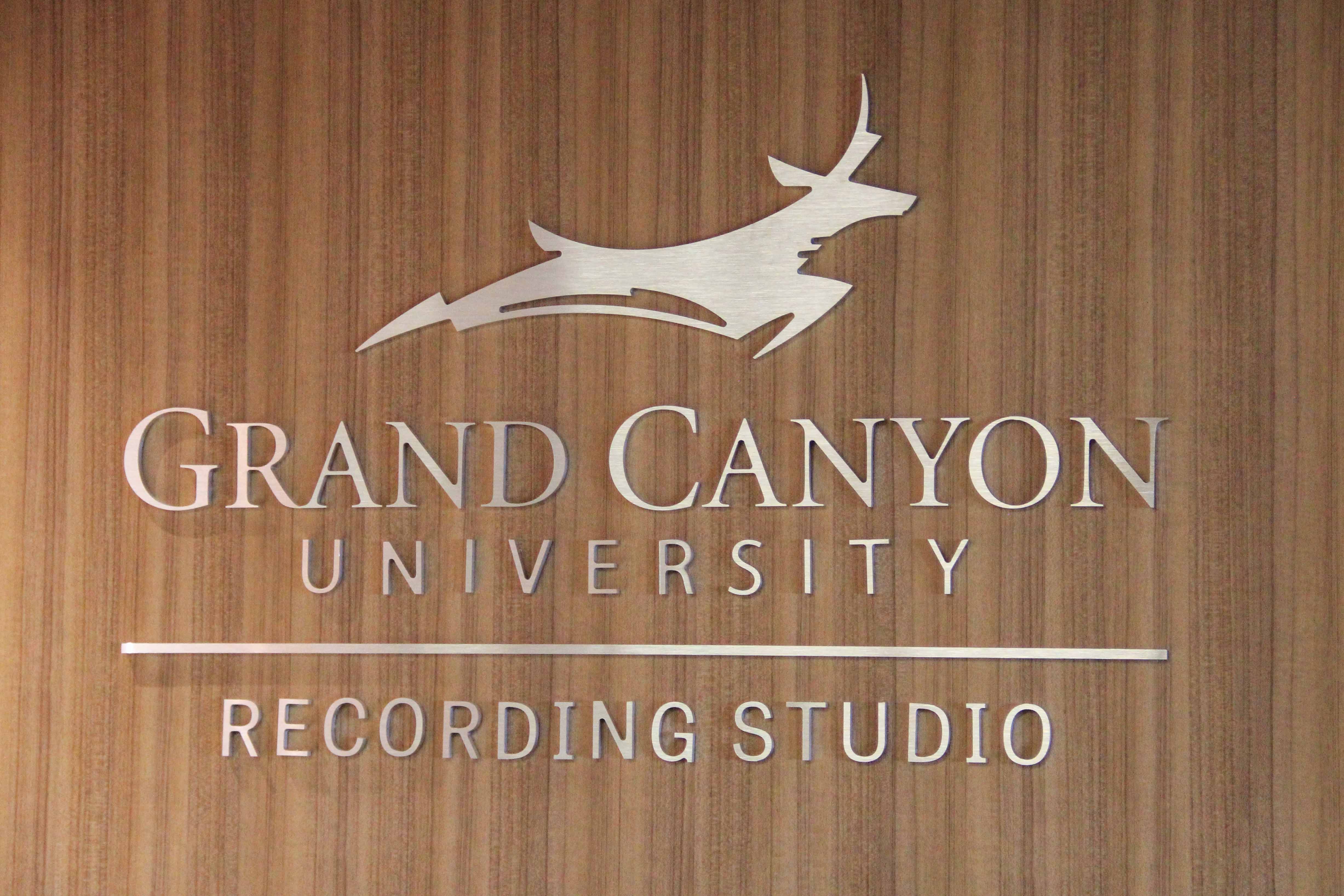 Recording Studio Environmental Graphics at GCU