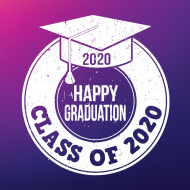Happy Graduation Class of 2020 free graduation photo image by Artisan