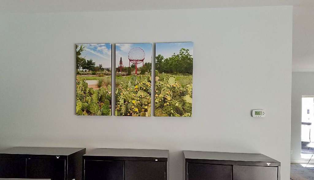triptych canvas home office extra large photo prints