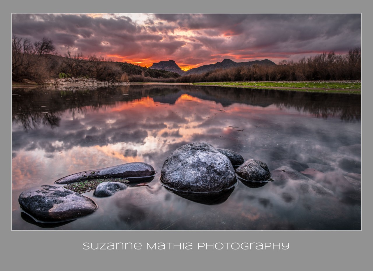 salt river sunset by landscape photographer suzanne mathia ArtisanHD first brand ambassador web