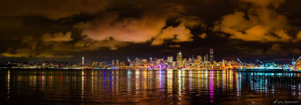 sean hoyt D72 2489 untitled Pano Seattle city over bay