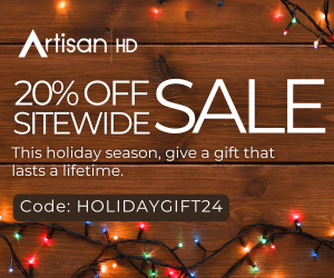 Use Promocode HOLIDAYGIFT24 to Save 20% when you print with ArtisanHD's Expert Photo lab